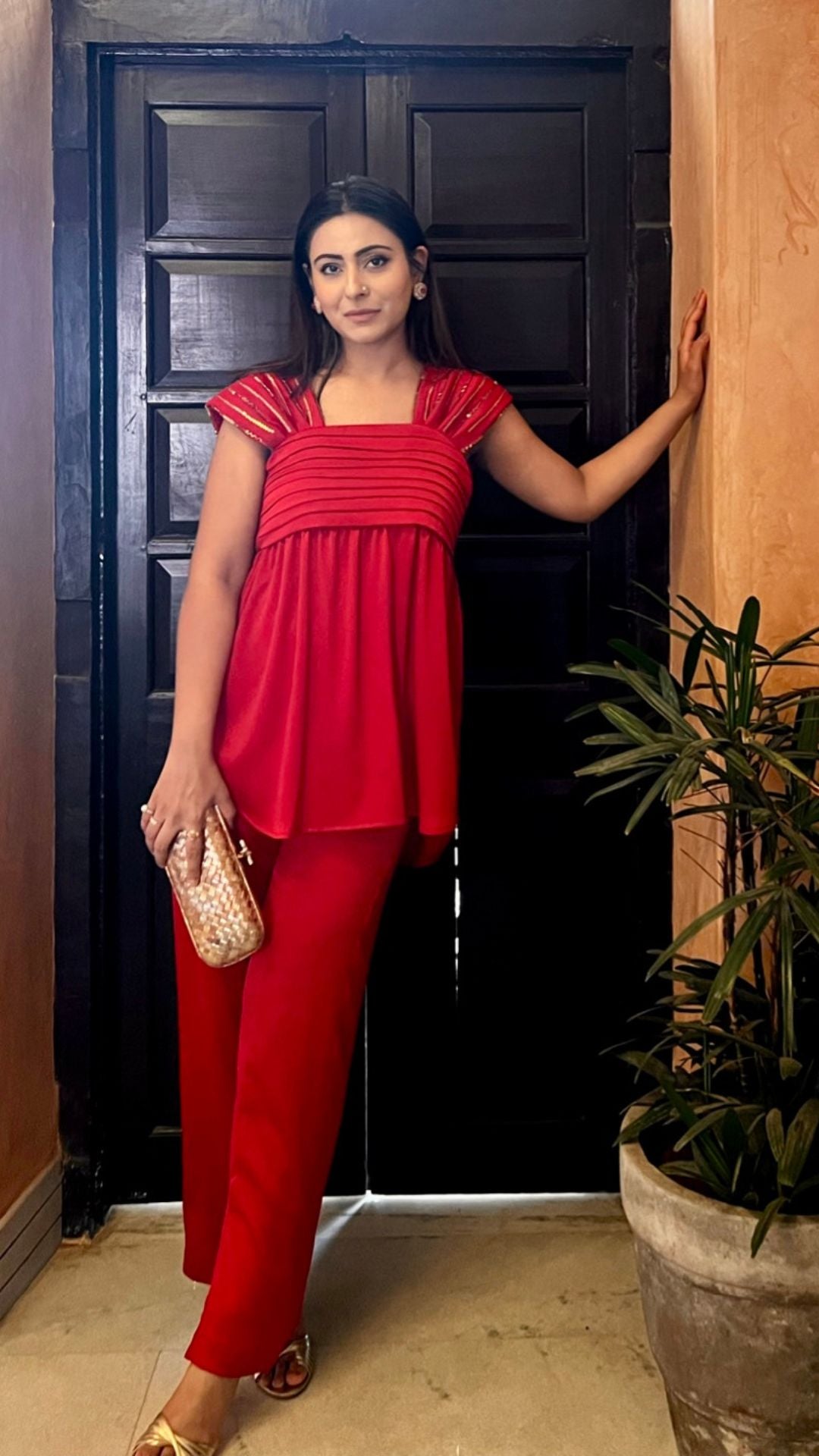 Red Co-ord set