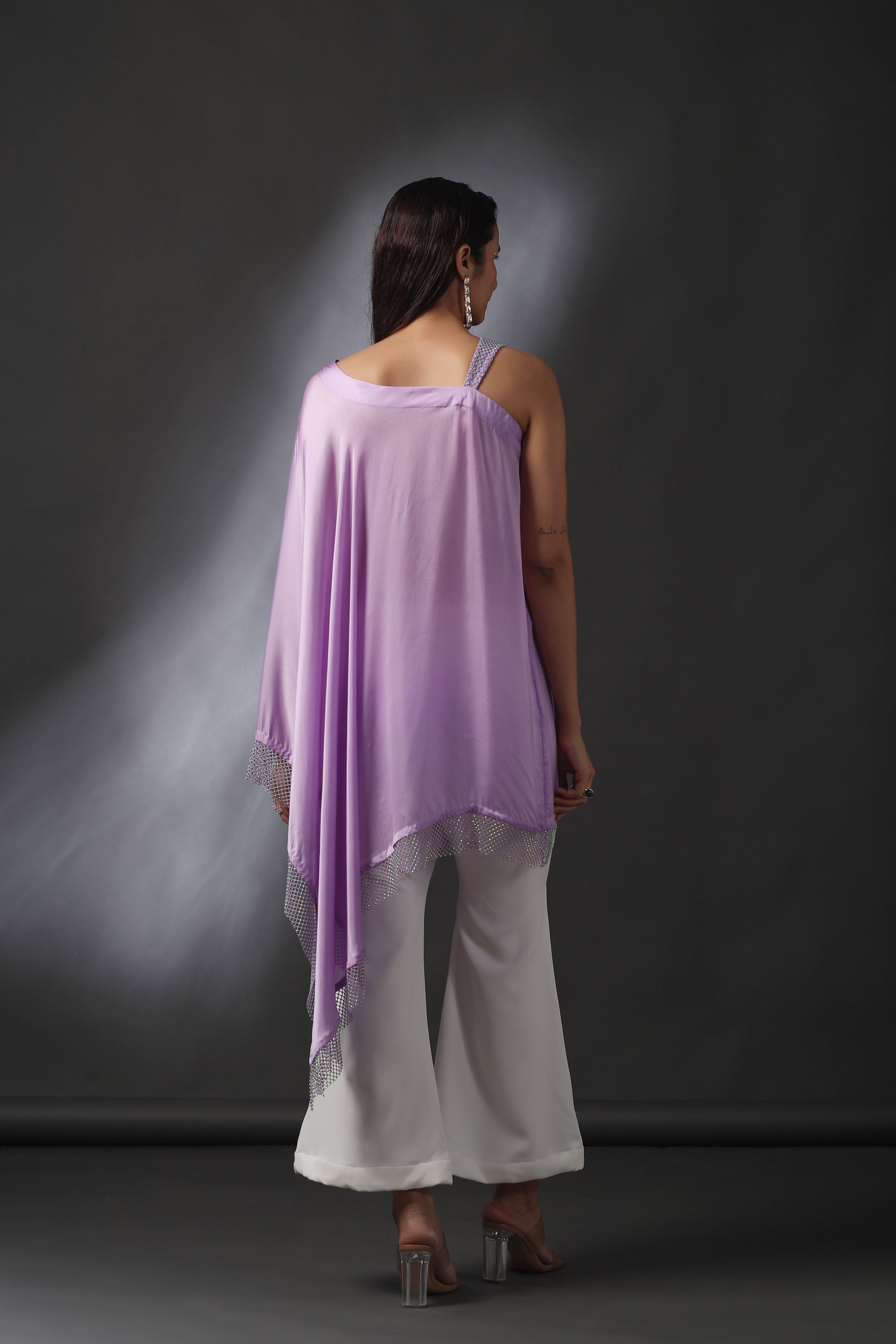 Asymmetric One shoulder Tunic