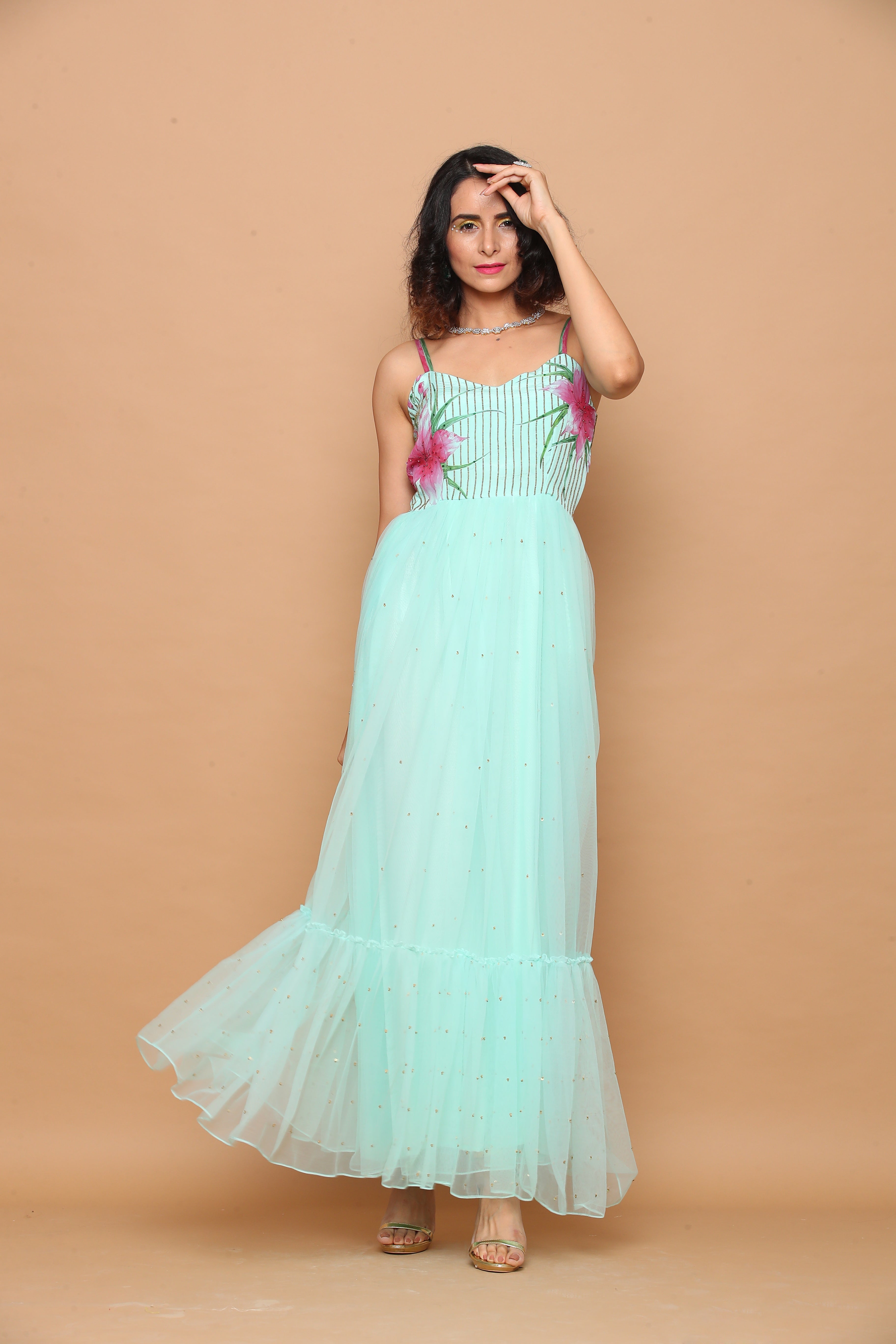 Mint Green Gown