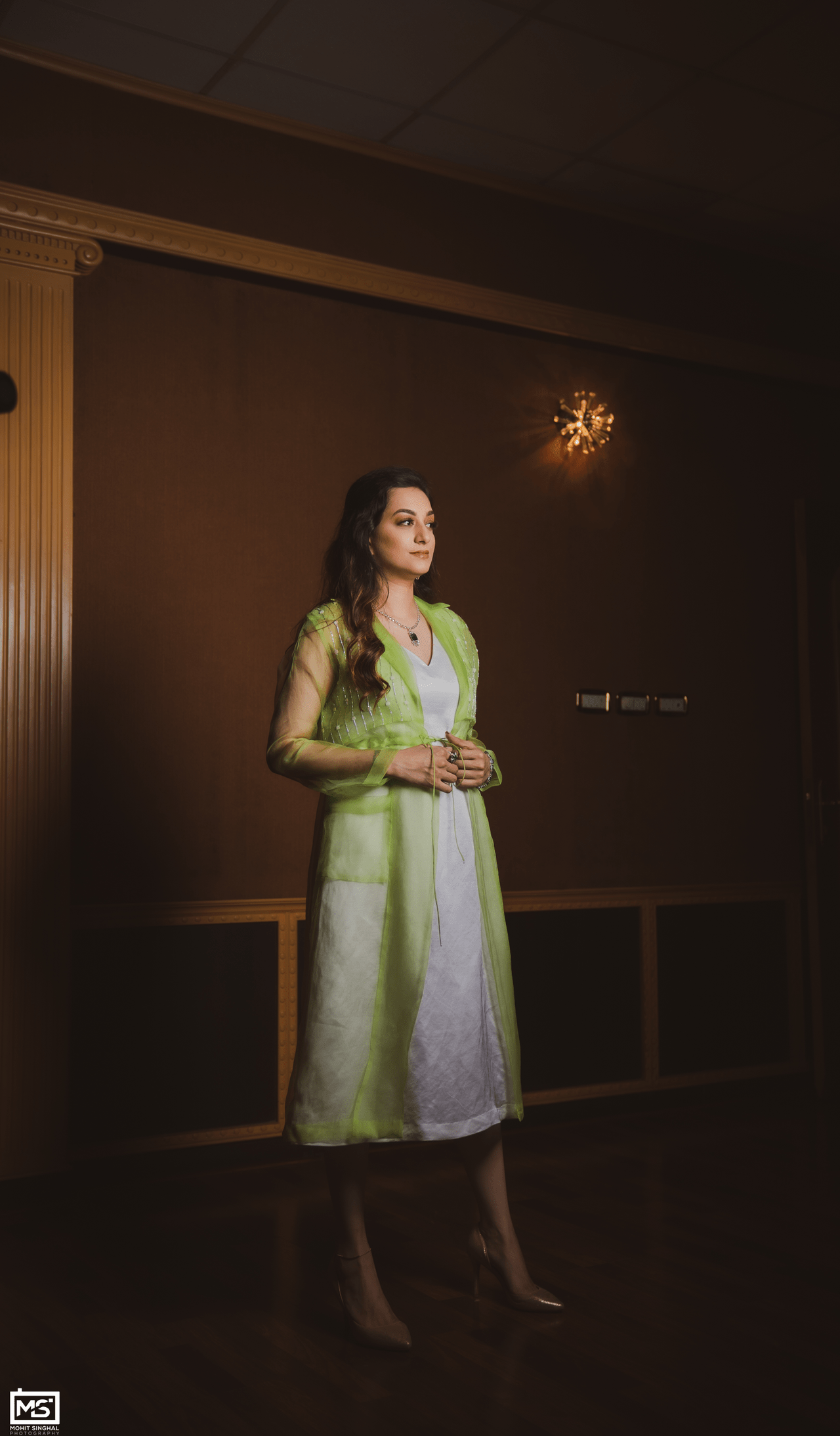Trench Jacket and Dress Set